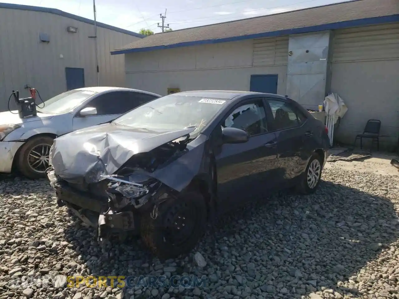 2 Photograph of a damaged car 2T1BURHE5KC240994 TOYOTA COROLLA 2019