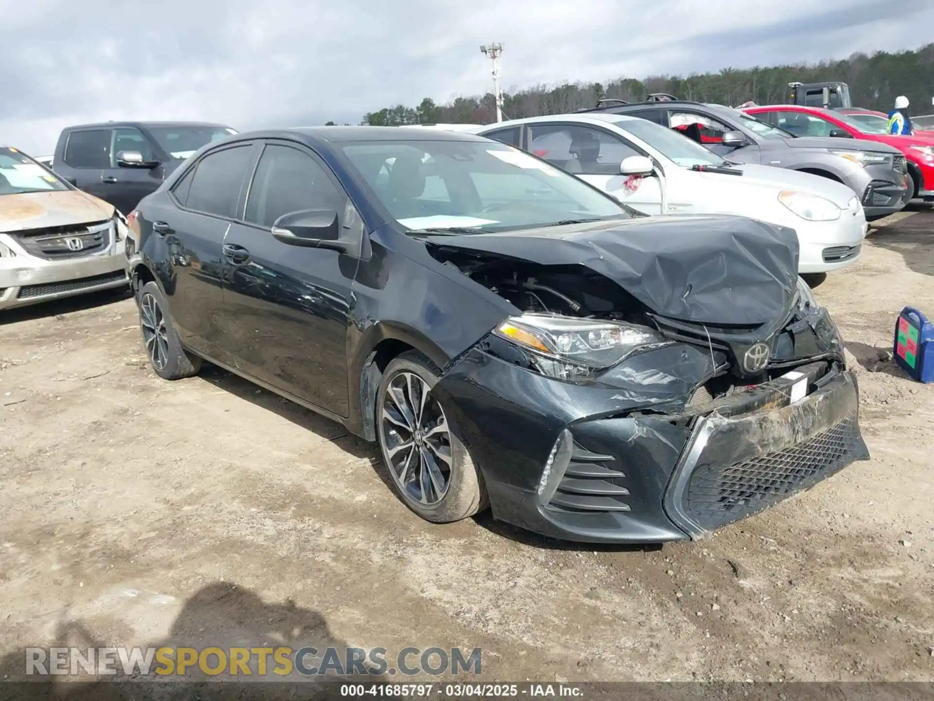 1 fotografías del automóvil dañado 2T1BURHE5KC241160 TOYOTA COROLLA 2019