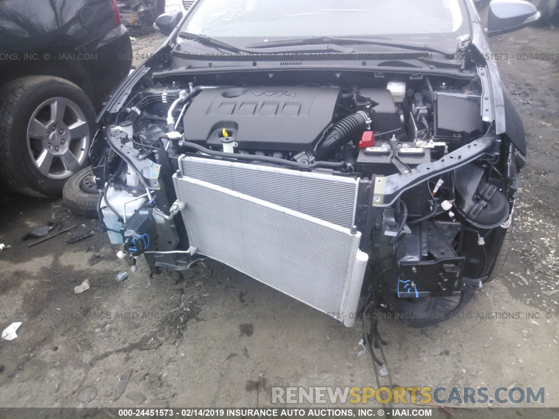6 Photograph of a damaged car 2T1BURHE6KC133257 TOYOTA COROLLA 2019
