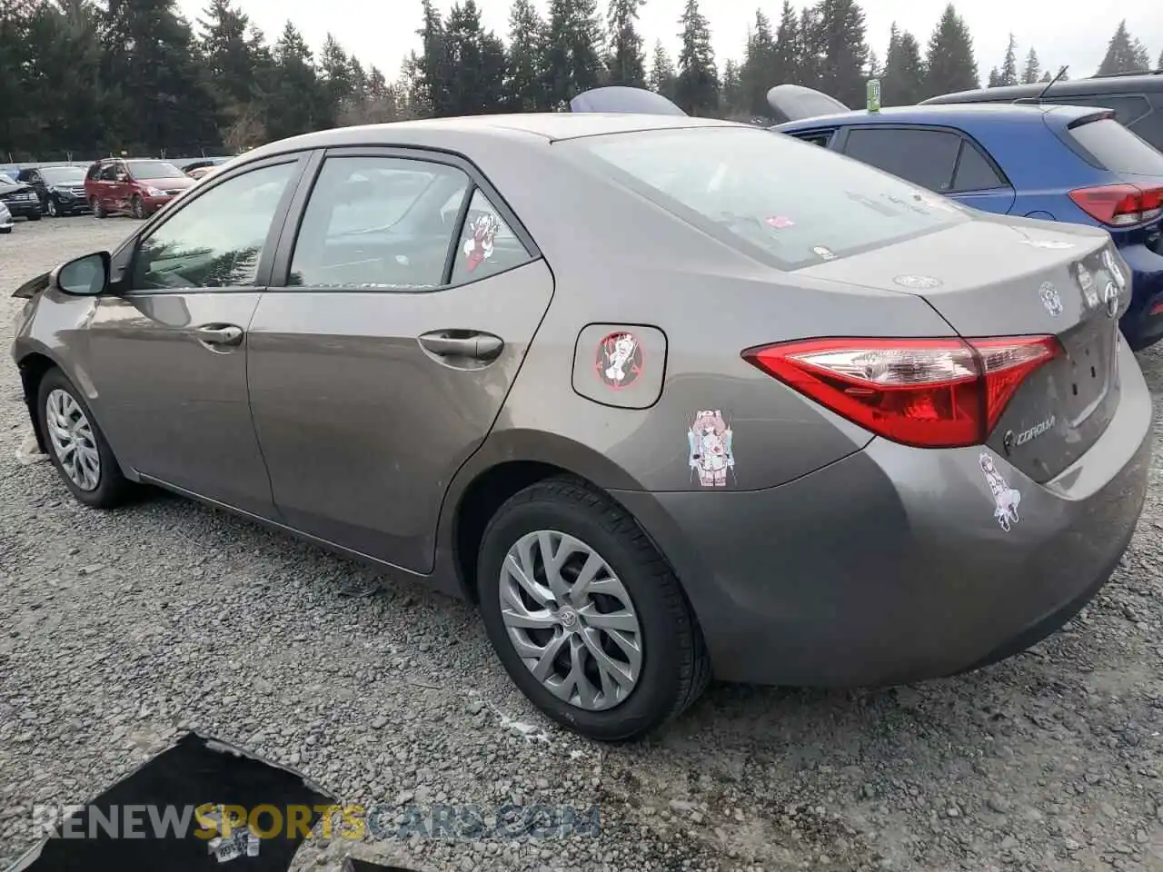 2 Photograph of a damaged car 2T1BURHE6KC138619 TOYOTA COROLLA 2019