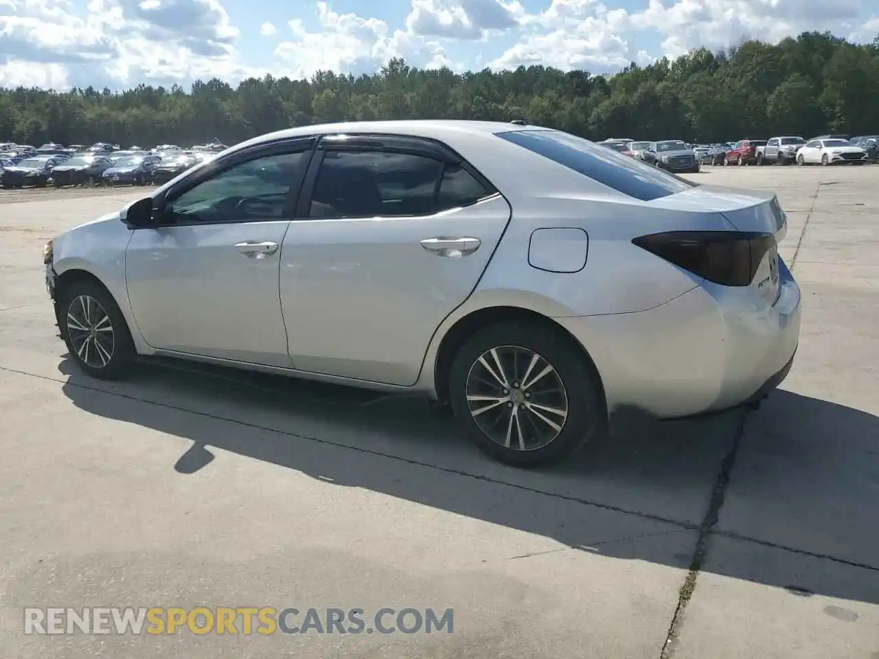 2 Photograph of a damaged car 2T1BURHE6KC153234 TOYOTA COROLLA 2019