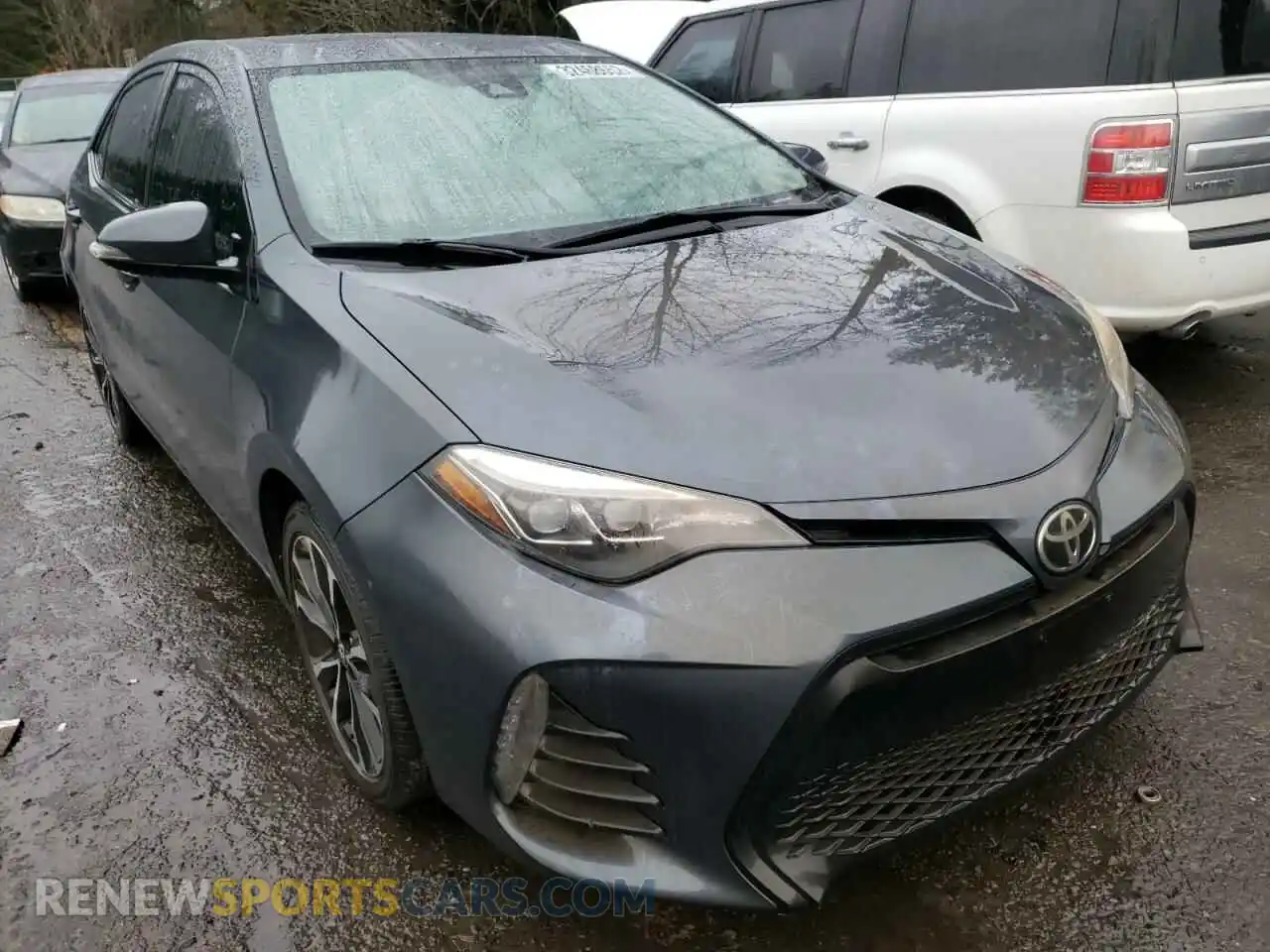 1 Photograph of a damaged car 2T1BURHE6KC162435 TOYOTA COROLLA 2019