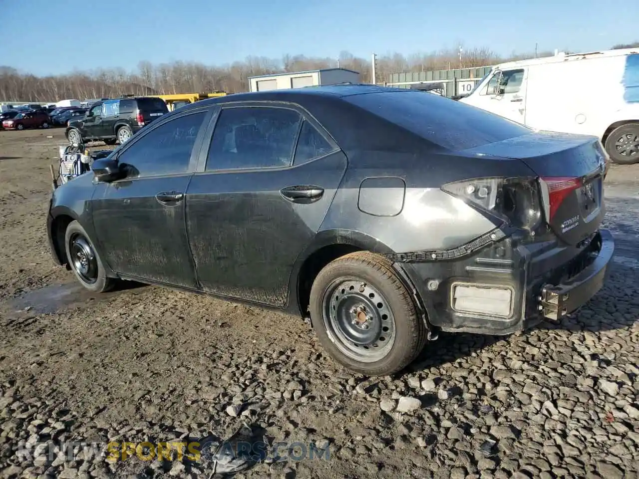 2 Photograph of a damaged car 2T1BURHE6KC171054 TOYOTA COROLLA 2019