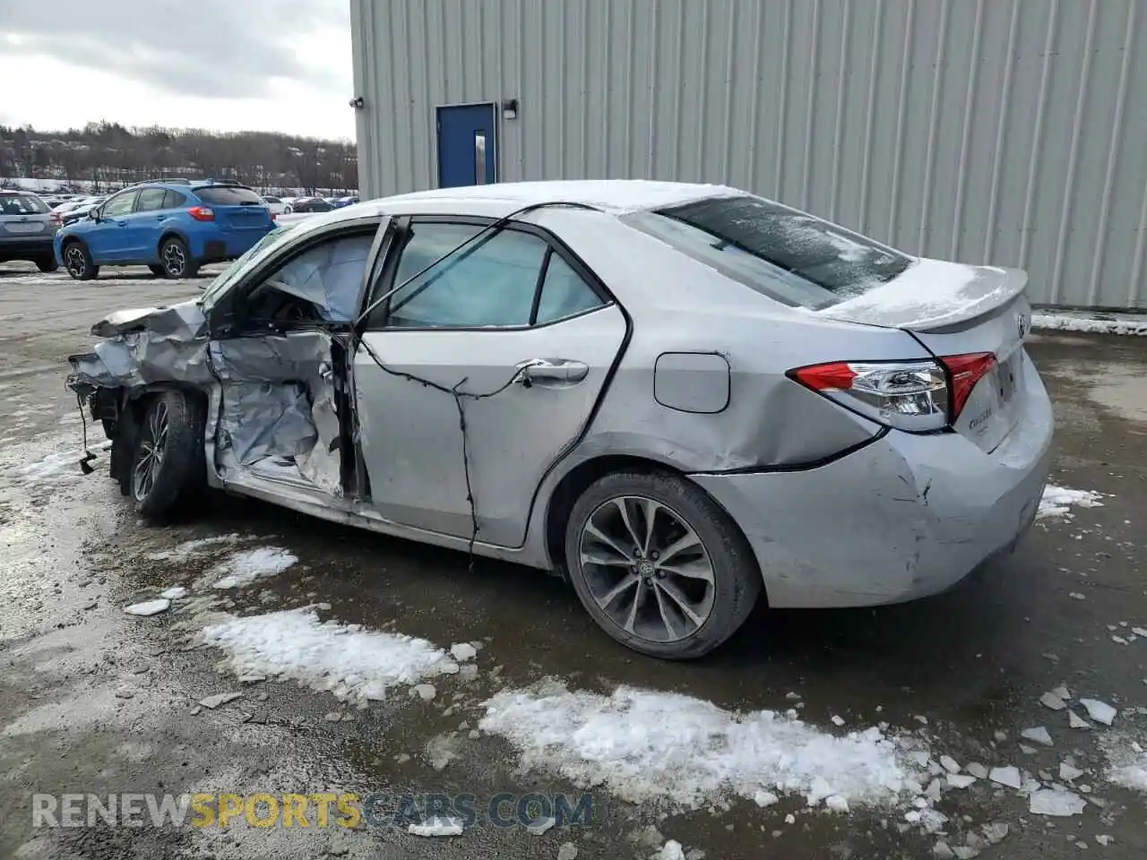 2 Photograph of a damaged car 2T1BURHE6KC175380 TOYOTA COROLLA 2019