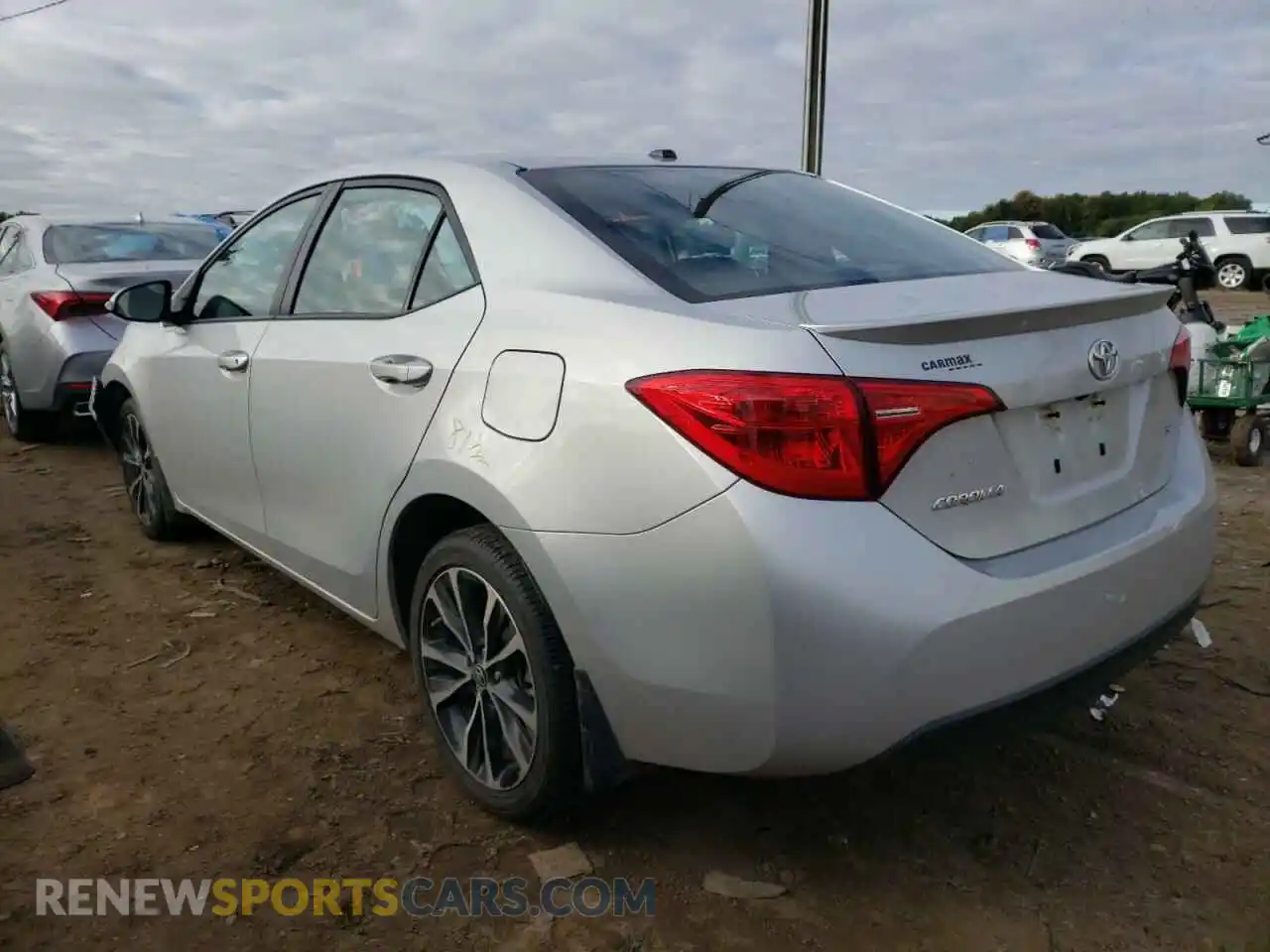 3 Фотография поврежденного автомобиля 2T1BURHE6KC192065 TOYOTA COROLLA 2019
