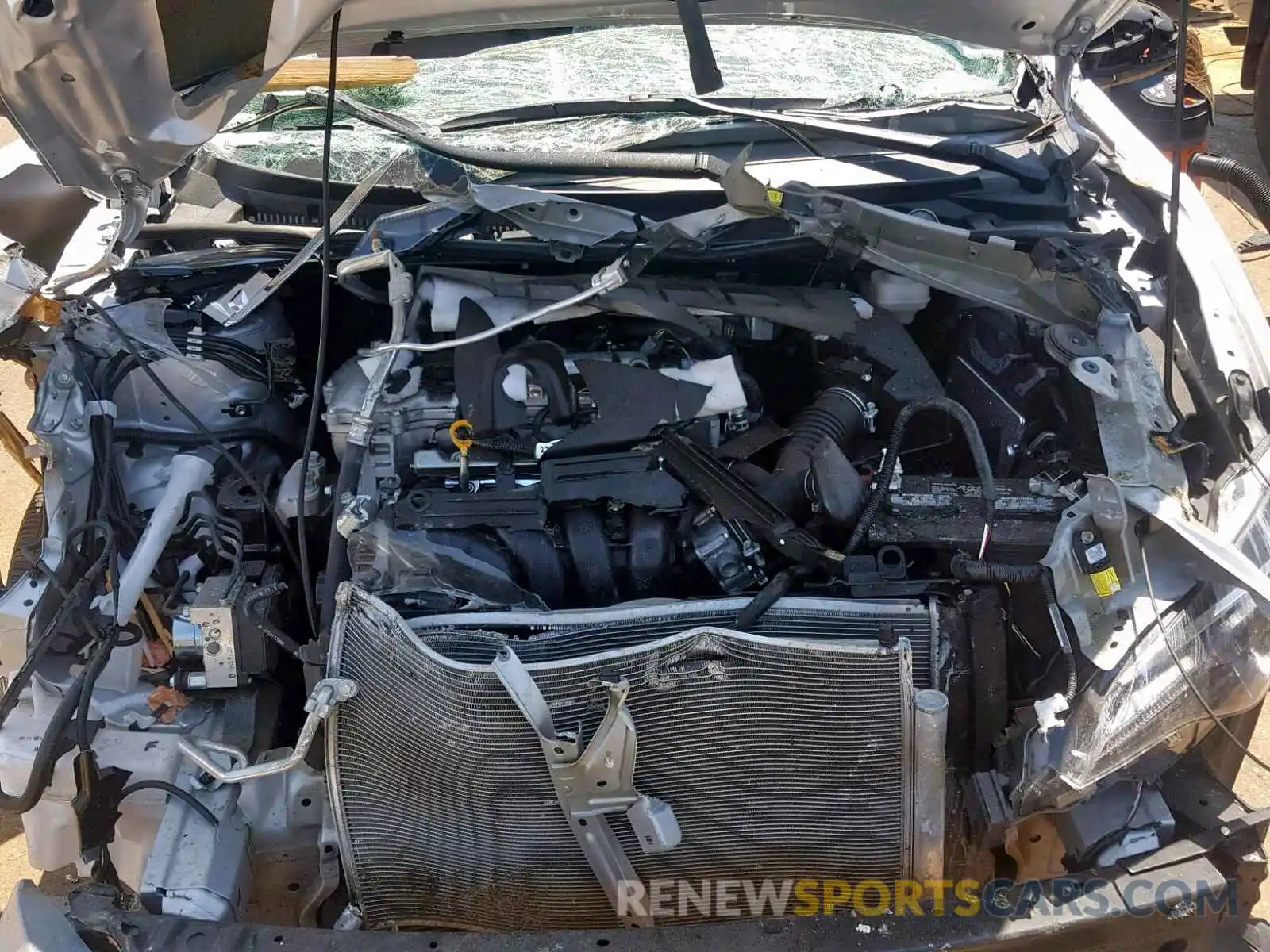 7 Photograph of a damaged car 2T1BURHE6KC194706 TOYOTA COROLLA 2019