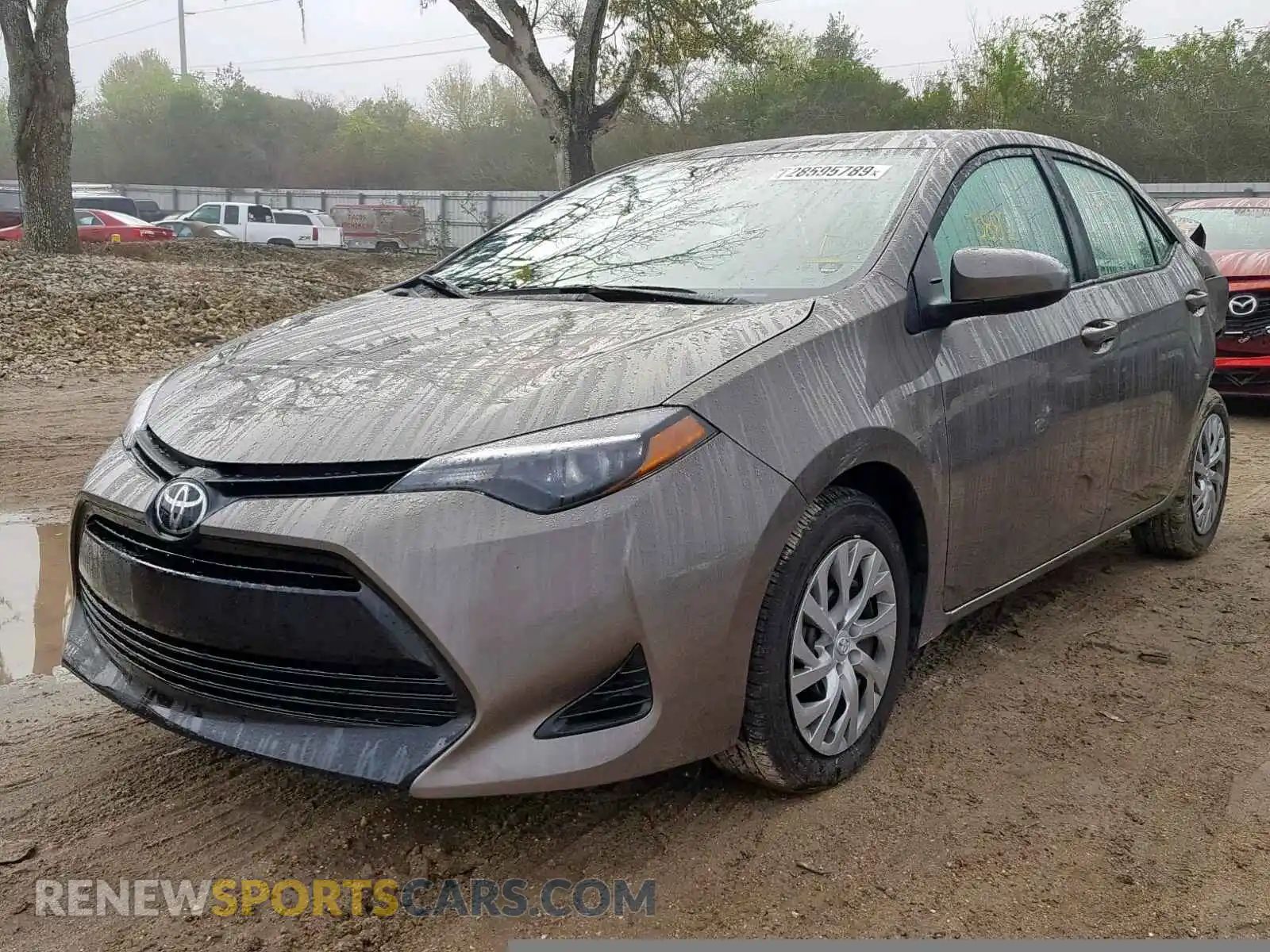 2 Photograph of a damaged car 2T1BURHE6KC196049 TOYOTA COROLLA 2019