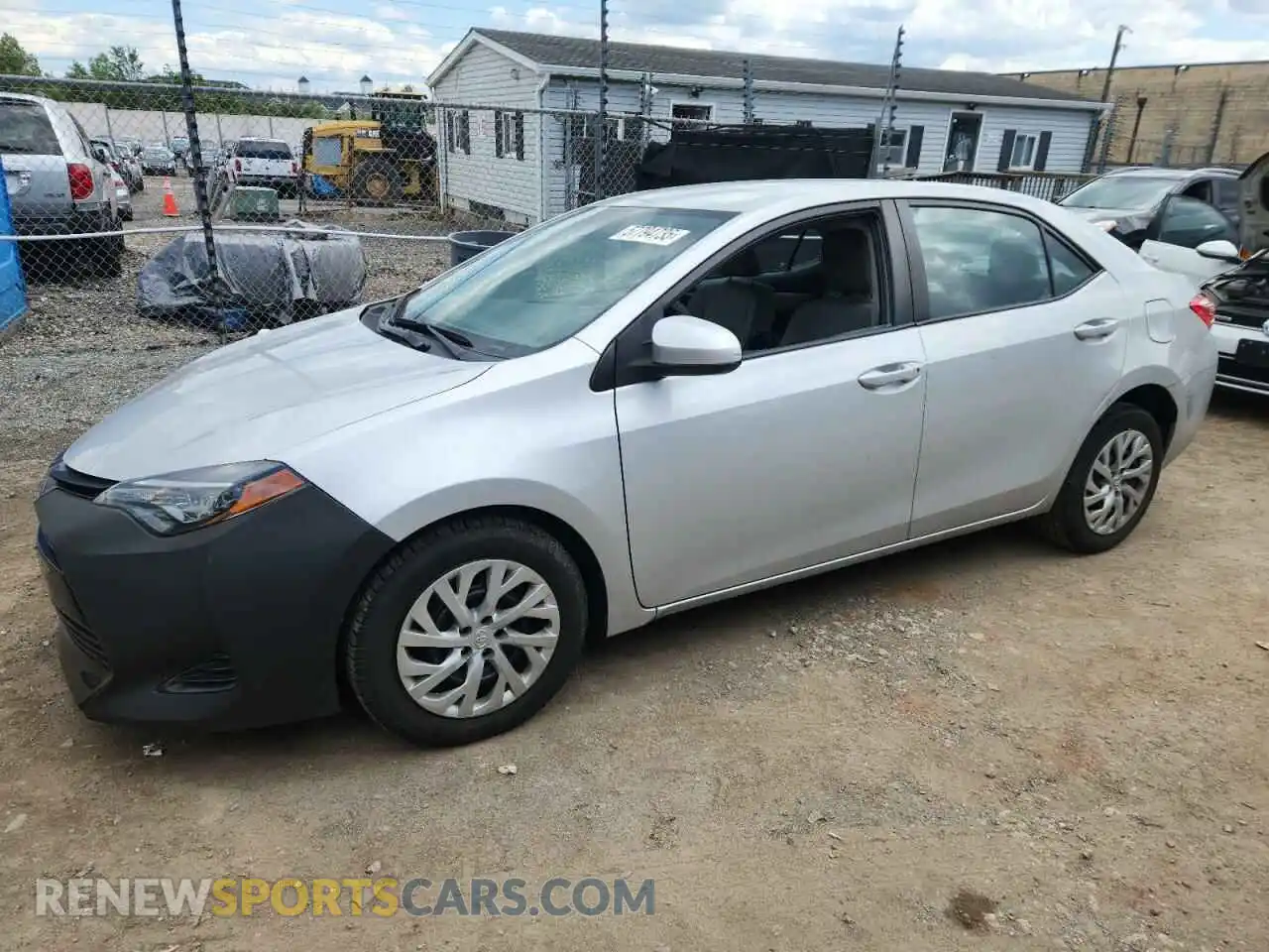 1 Photograph of a damaged car 2T1BURHE6KC200231 TOYOTA COROLLA 2019