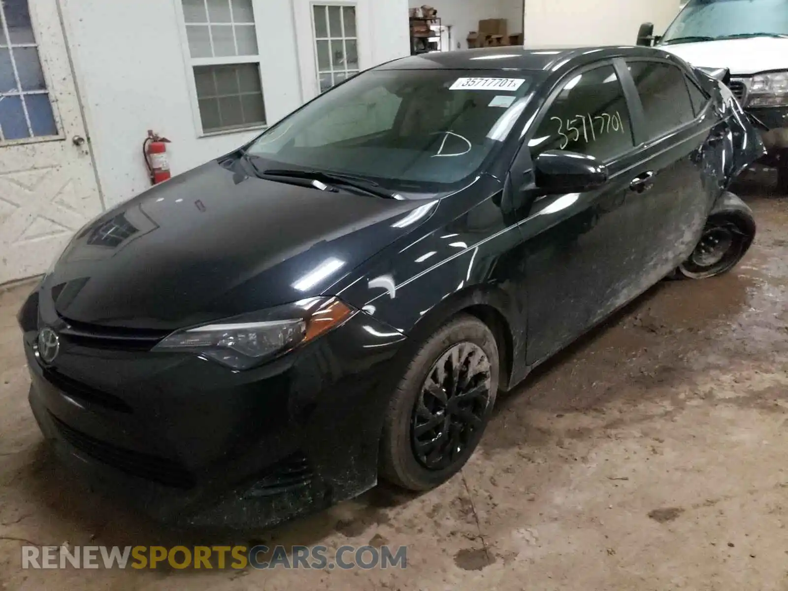2 Photograph of a damaged car 2T1BURHE6KC202867 TOYOTA COROLLA 2019