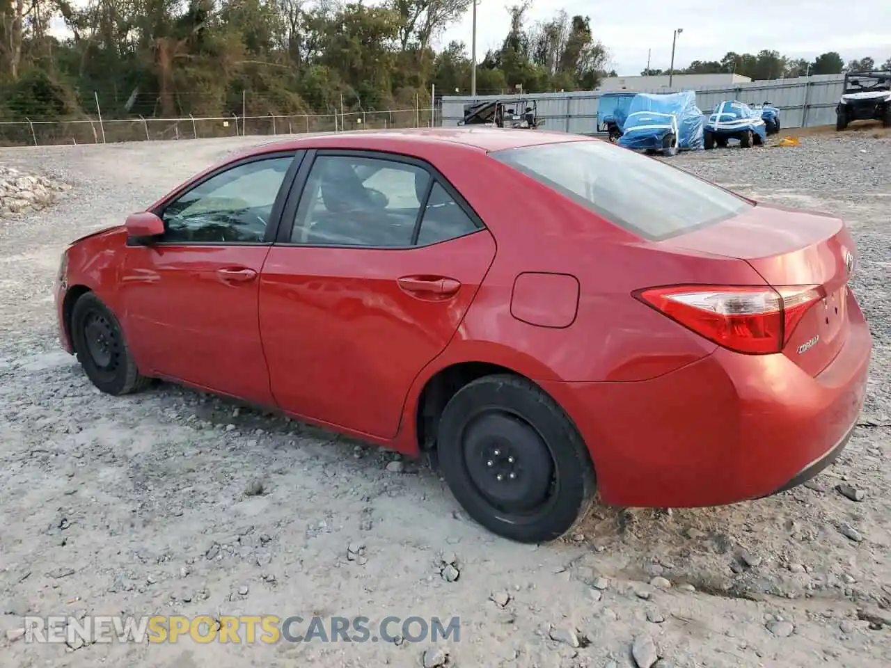2 Photograph of a damaged car 2T1BURHE6KC206465 TOYOTA COROLLA 2019