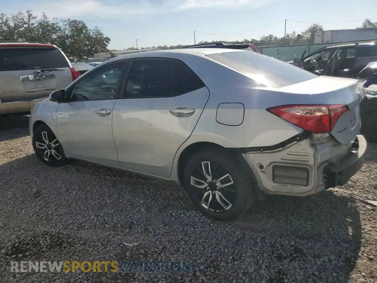 2 Photograph of a damaged car 2T1BURHE6KC208586 TOYOTA COROLLA 2019