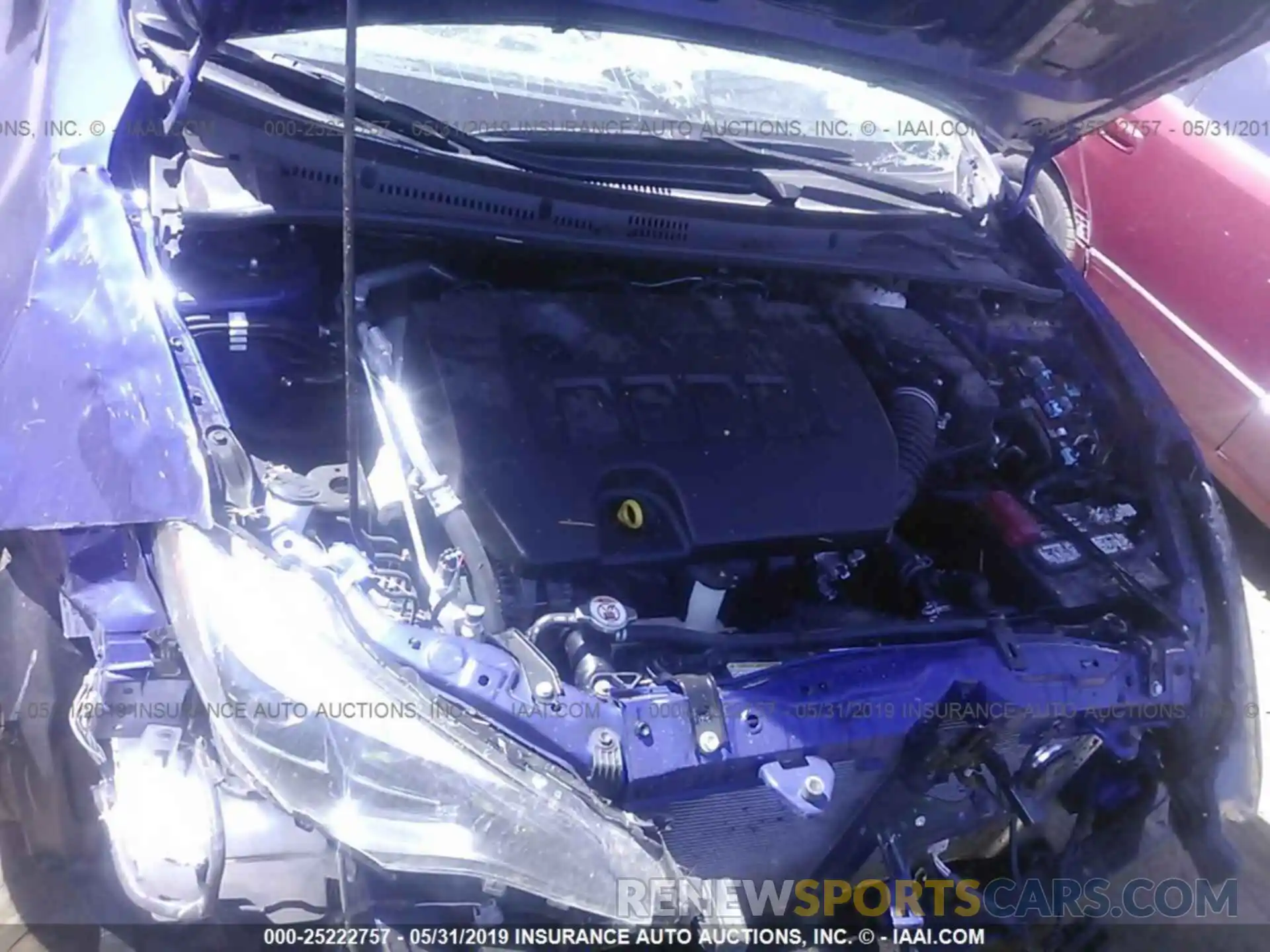 10 Photograph of a damaged car 2T1BURHE6KC211309 TOYOTA COROLLA 2019
