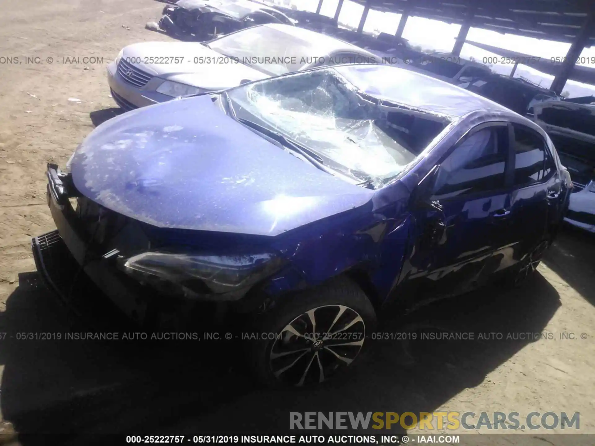 2 Photograph of a damaged car 2T1BURHE6KC211309 TOYOTA COROLLA 2019