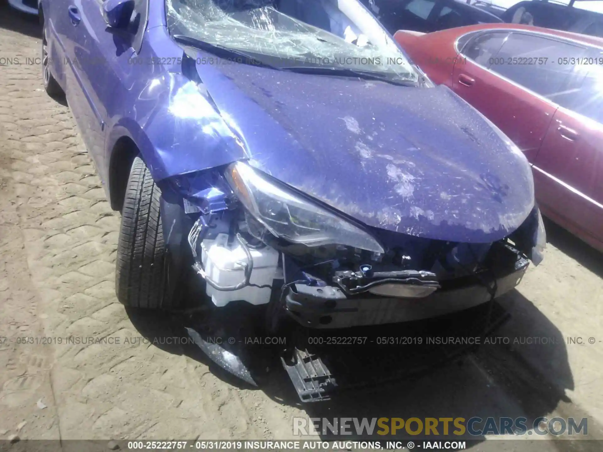 6 Photograph of a damaged car 2T1BURHE6KC211309 TOYOTA COROLLA 2019