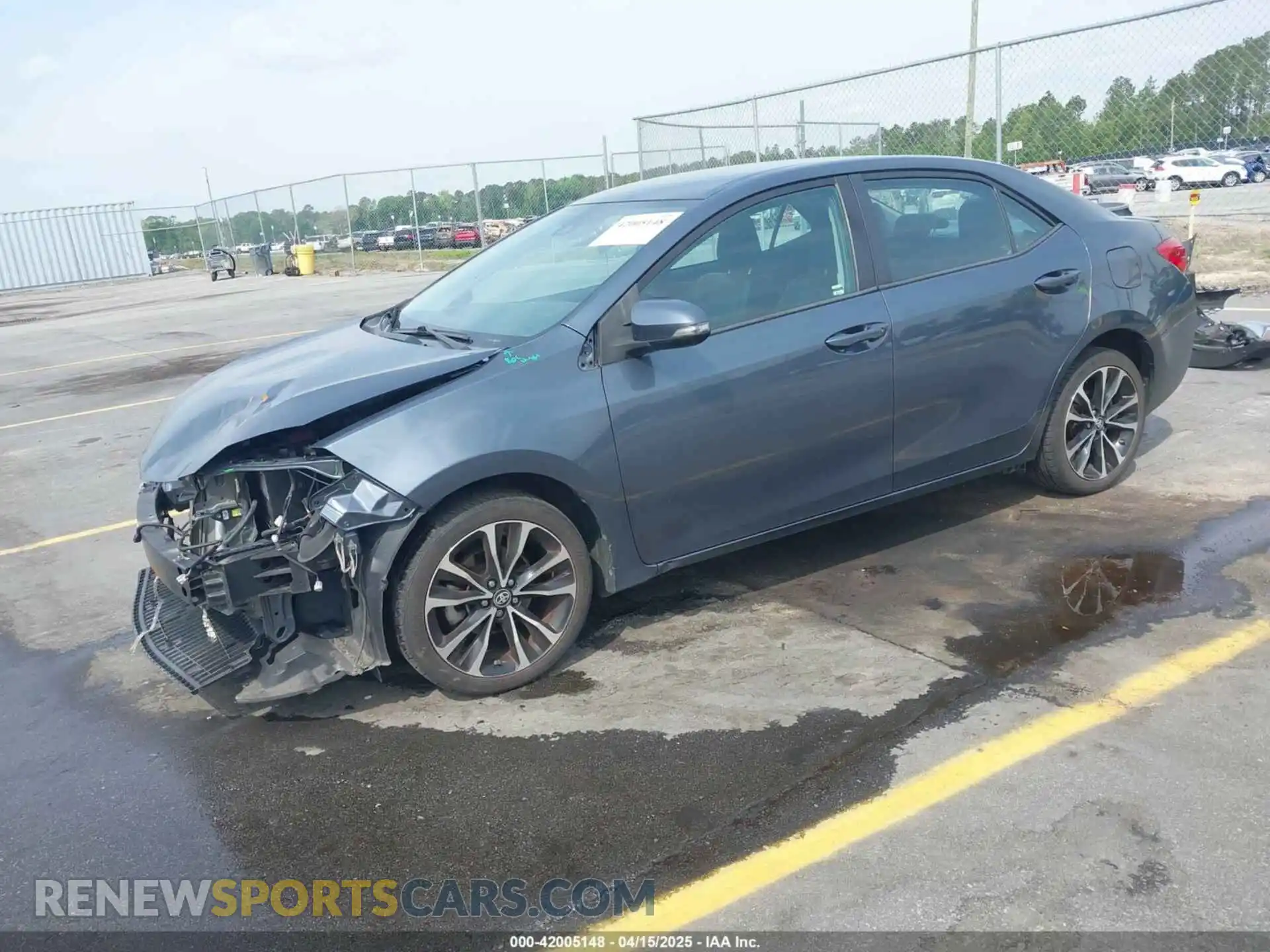 2 Photograph of a damaged car 2T1BURHE6KC223220 TOYOTA COROLLA 2019