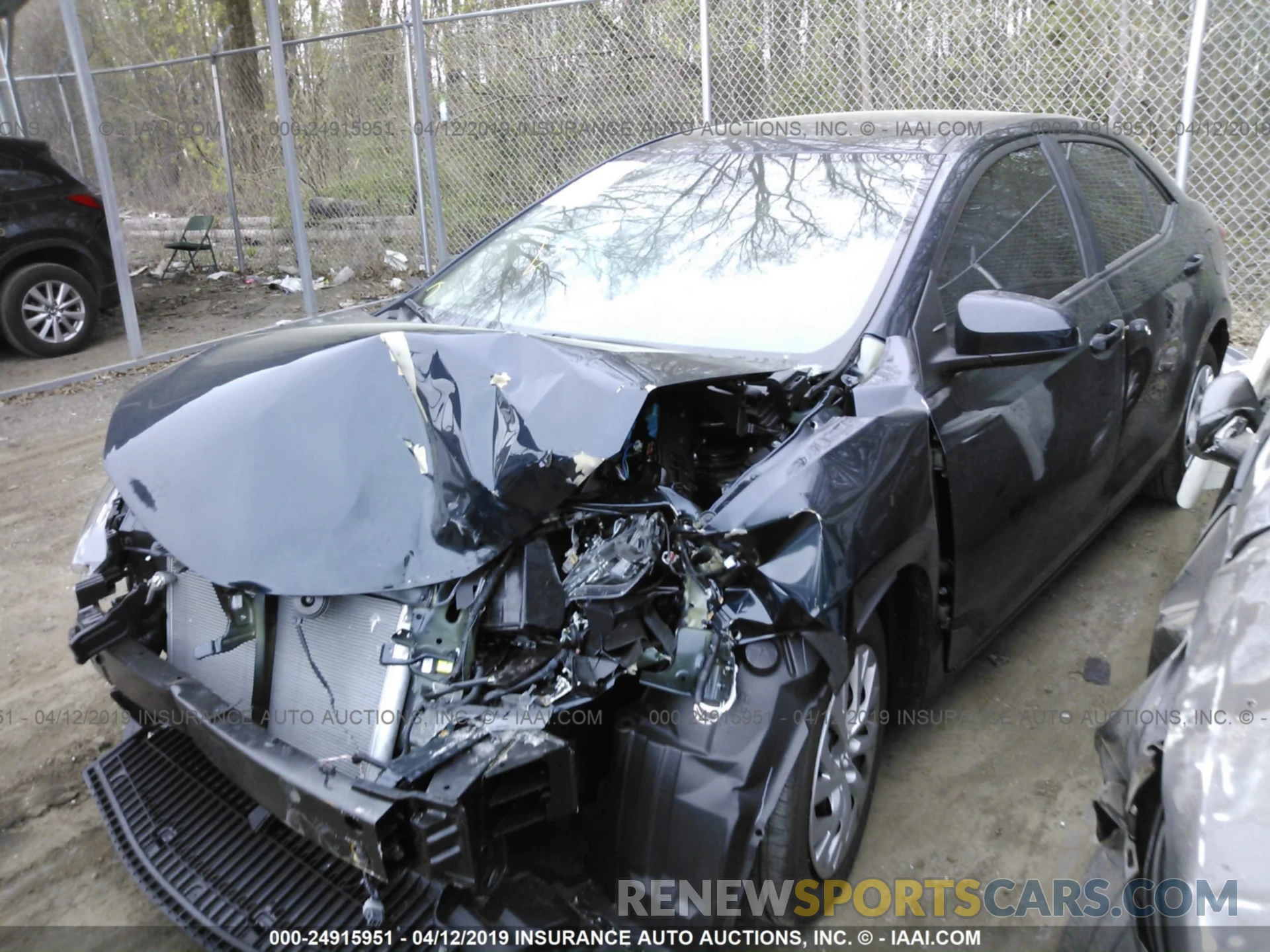 2 Photograph of a damaged car 2T1BURHE6KC226988 TOYOTA COROLLA 2019
