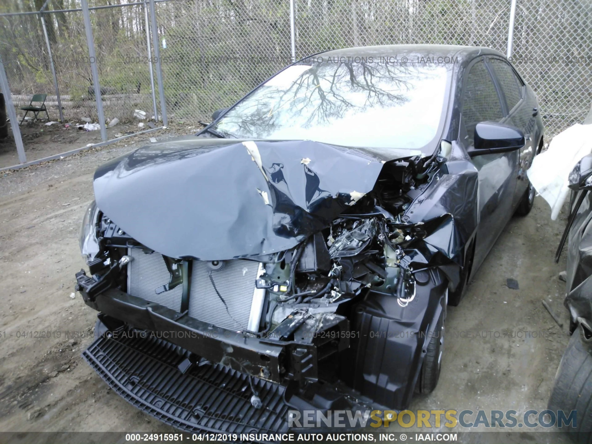 6 Photograph of a damaged car 2T1BURHE6KC226988 TOYOTA COROLLA 2019