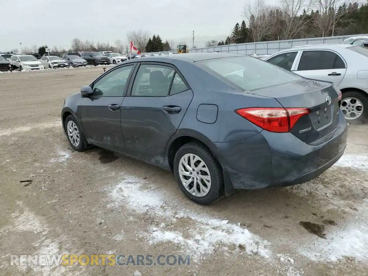 2 Photograph of a damaged car 2T1BURHE6KC246111 TOYOTA COROLLA 2019