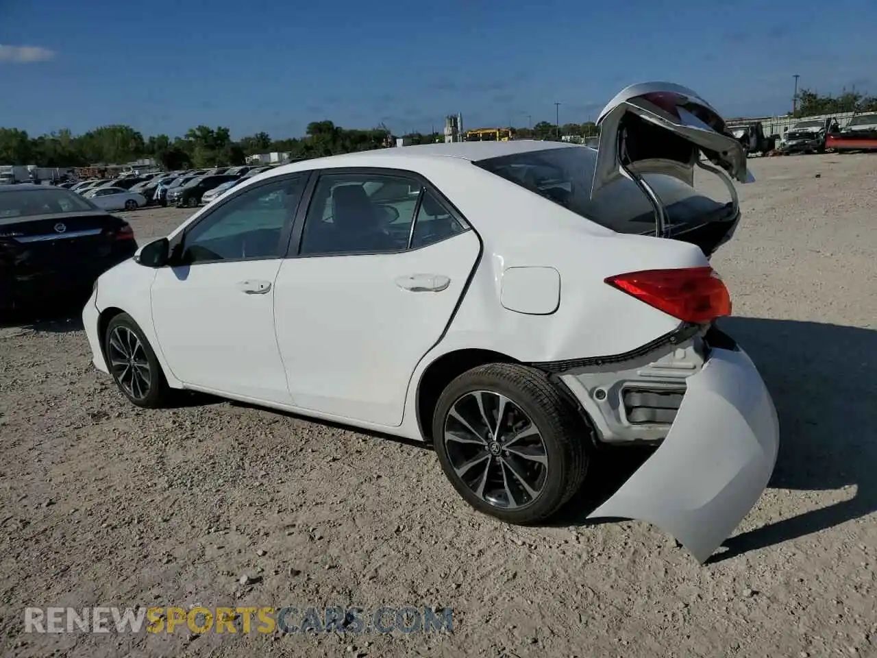 2 Photograph of a damaged car 2T1BURHE7KC125720 TOYOTA COROLLA 2019