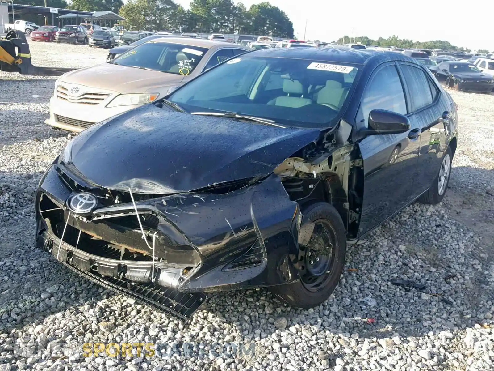 2 Photograph of a damaged car 2T1BURHE7KC127225 TOYOTA COROLLA 2019