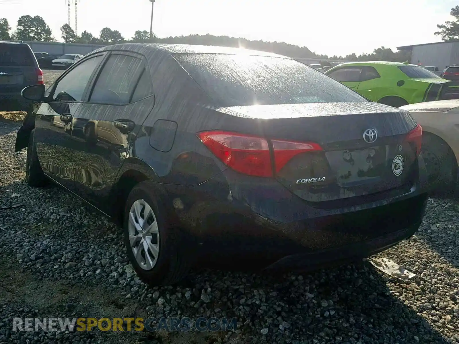 3 Photograph of a damaged car 2T1BURHE7KC127225 TOYOTA COROLLA 2019