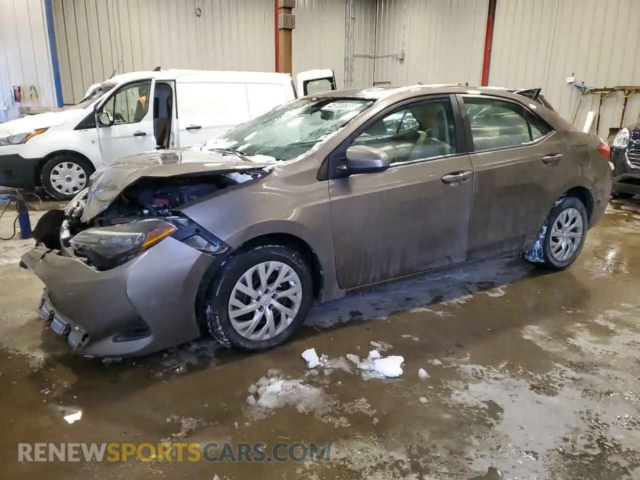 1 Photograph of a damaged car 2T1BURHE7KC127516 TOYOTA COROLLA 2019