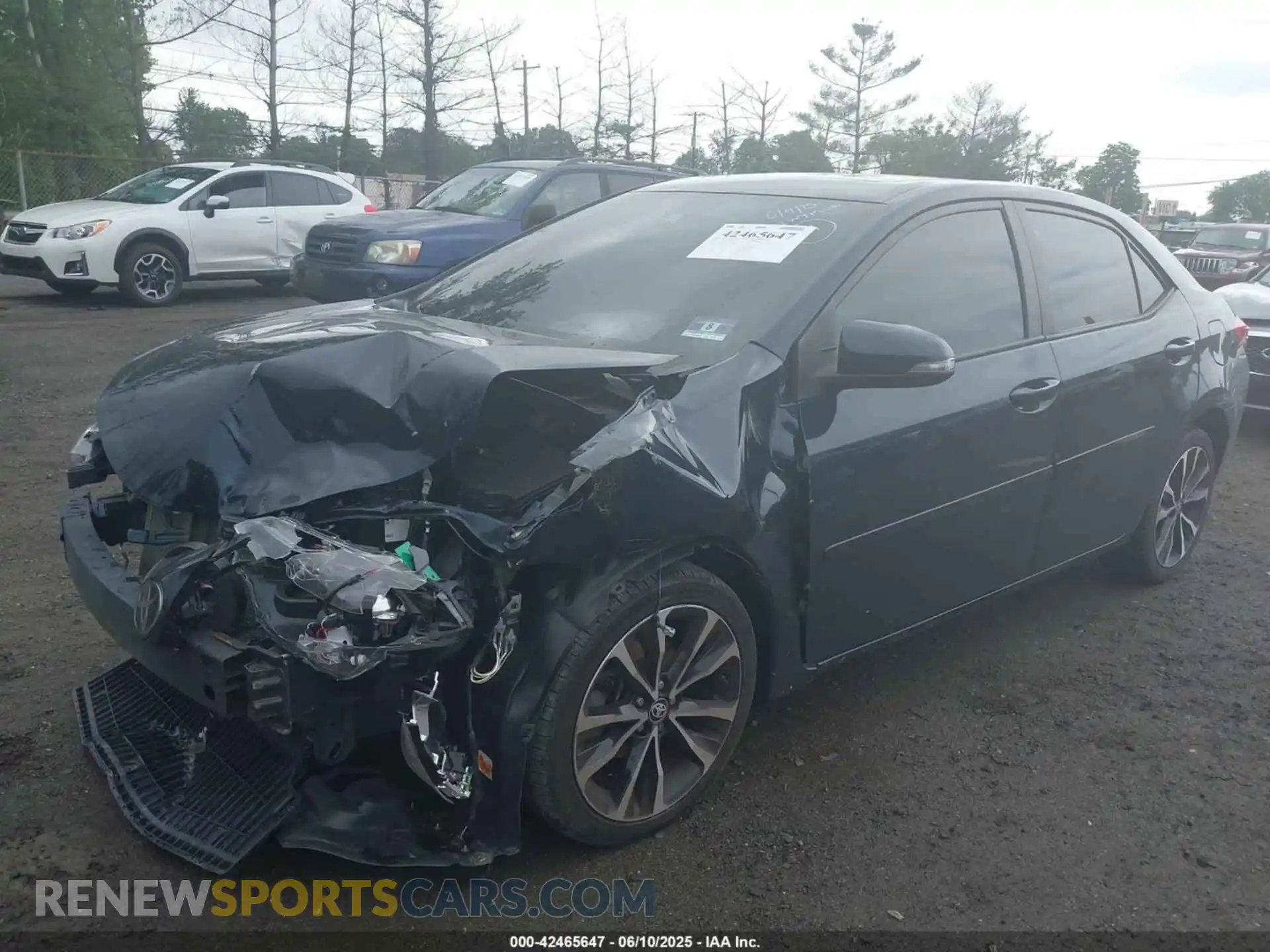 2 Photograph of a damaged car 2T1BURHE7KC127970 TOYOTA COROLLA 2019