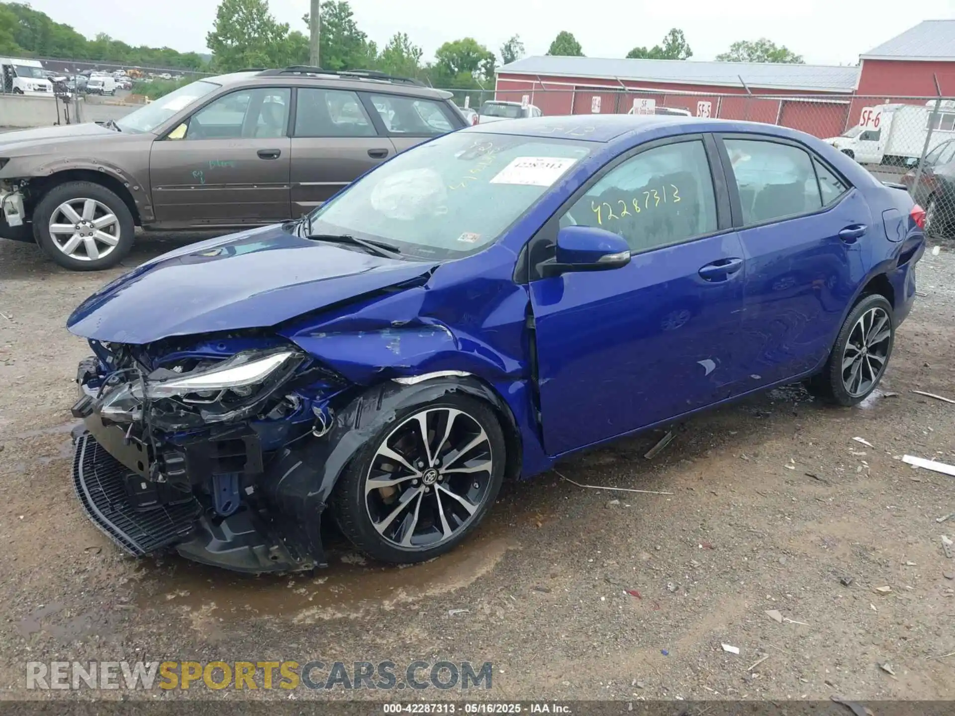 2 Photograph of a damaged car 2T1BURHE7KC139584 TOYOTA COROLLA 2019
