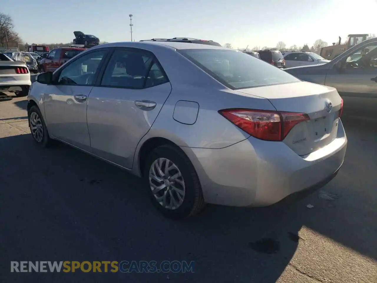 2 Photograph of a damaged car 2T1BURHE7KC142128 TOYOTA COROLLA 2019