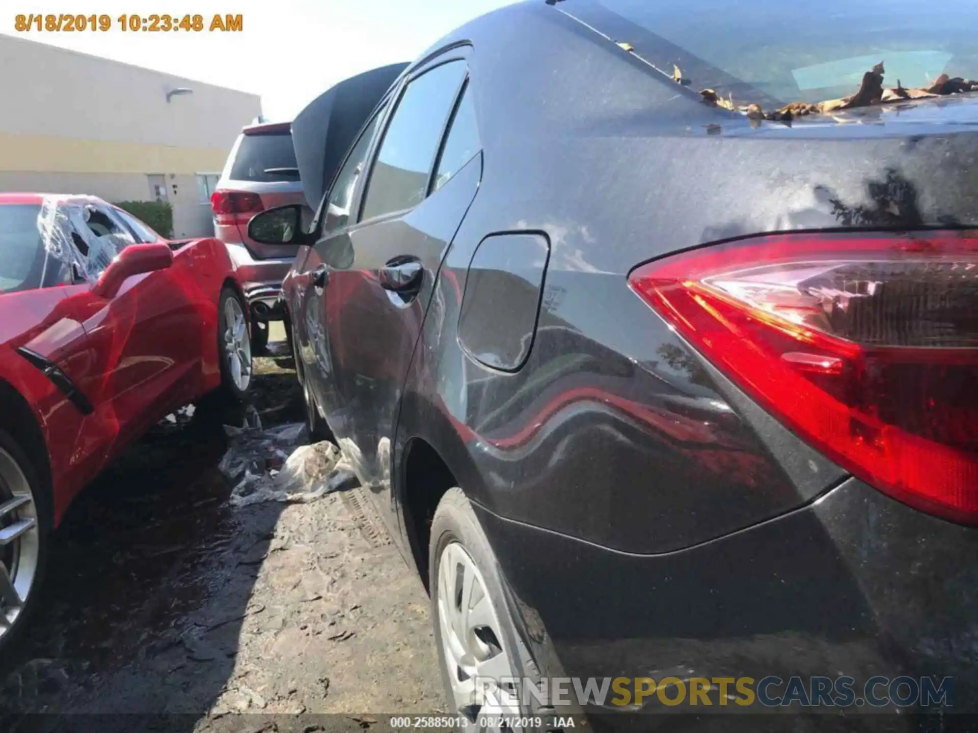 12 Photograph of a damaged car 2T1BURHE7KC148415 TOYOTA COROLLA 2019