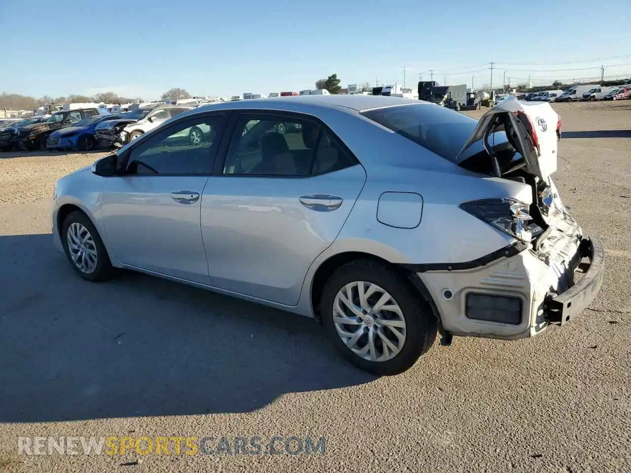 2 Photograph of a damaged car 2T1BURHE7KC150245 TOYOTA COROLLA 2019