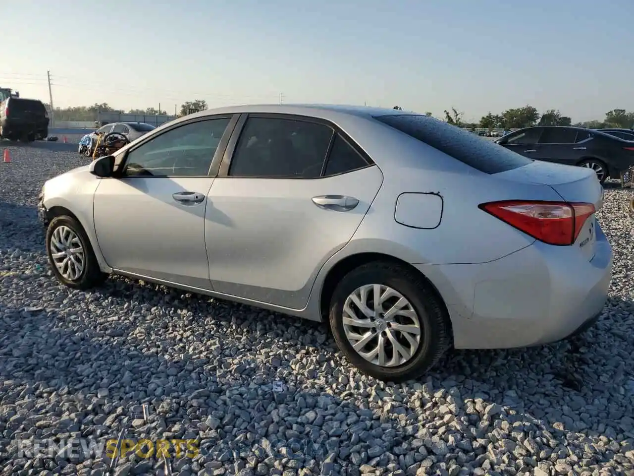 2 Photograph of a damaged car 2T1BURHE7KC156837 TOYOTA COROLLA 2019
