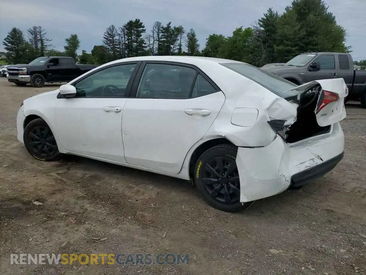 2 Photograph of a damaged car 2T1BURHE7KC161083 TOYOTA COROLLA 2019