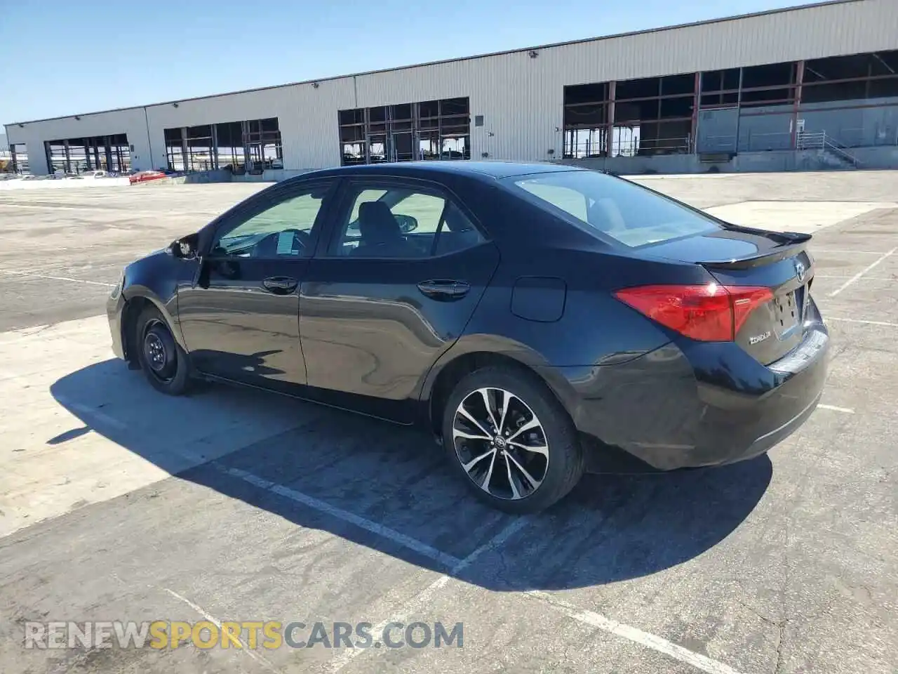 2 Photograph of a damaged car 2T1BURHE7KC163304 TOYOTA COROLLA 2019