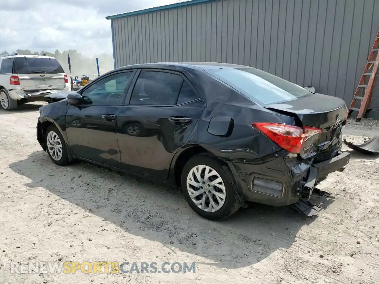 2 Photograph of a damaged car 2T1BURHE7KC184329 TOYOTA COROLLA 2019