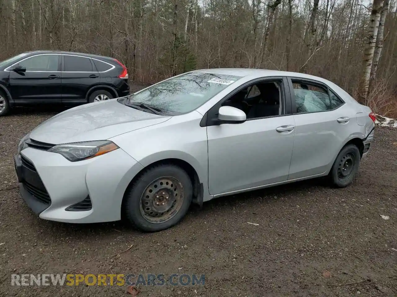 1 Photograph of a damaged car 2T1BURHE7KC185044 TOYOTA COROLLA 2019