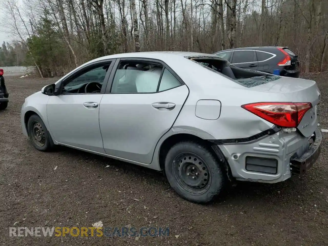 2 Photograph of a damaged car 2T1BURHE7KC185044 TOYOTA COROLLA 2019