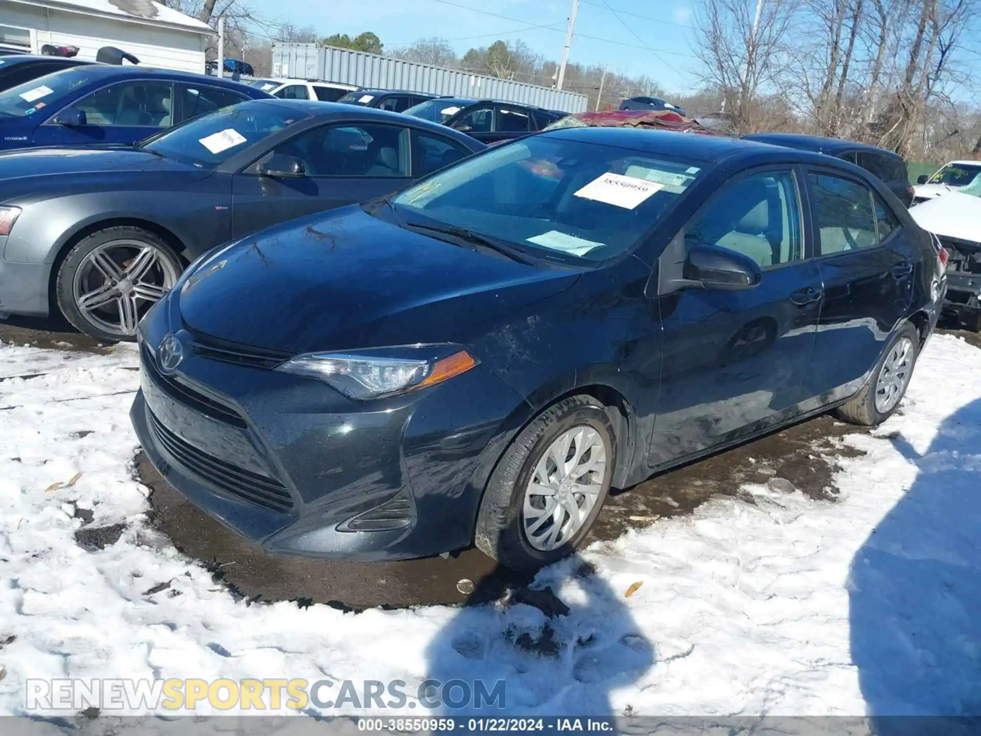 2 Photograph of a damaged car 2T1BURHE7KC185643 TOYOTA COROLLA 2019