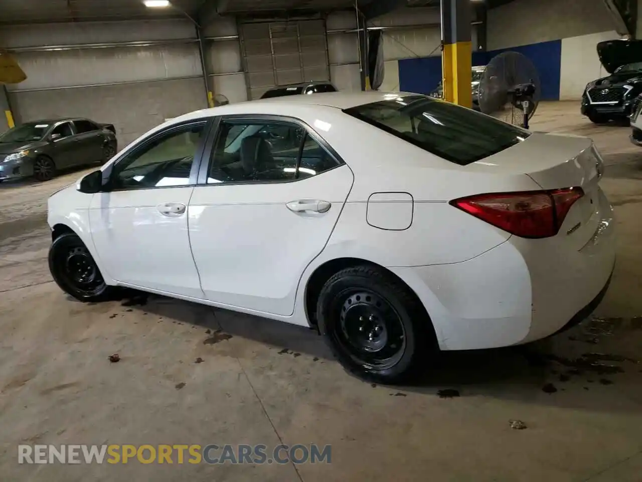 2 Photograph of a damaged car 2T1BURHE7KC187828 TOYOTA COROLLA 2019