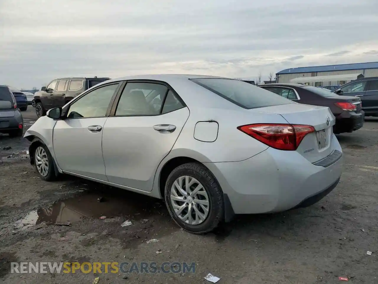 2 Photograph of a damaged car 2T1BURHE7KC195041 TOYOTA COROLLA 2019