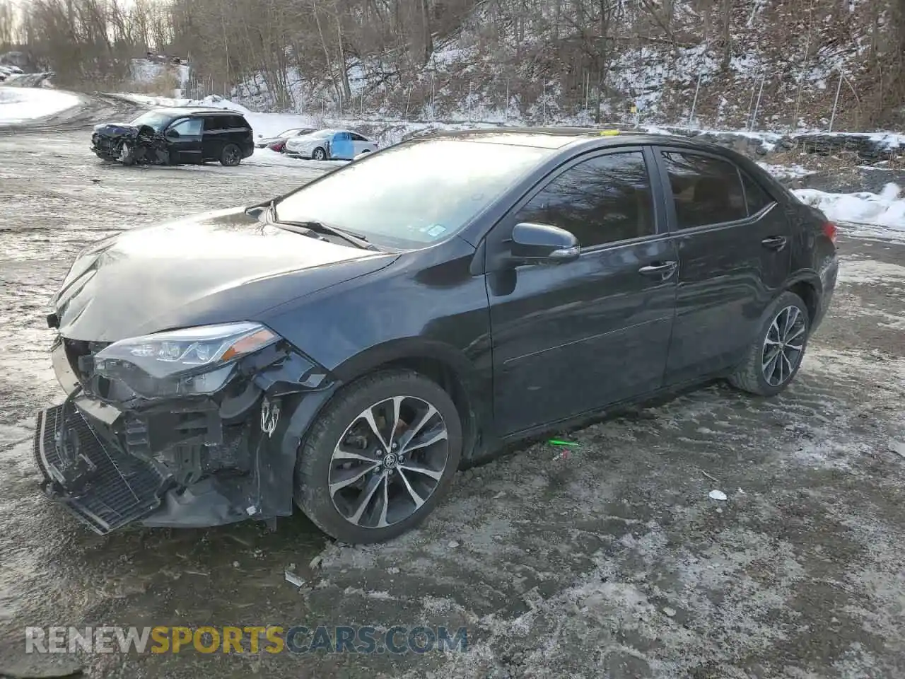 1 Photograph of a damaged car 2T1BURHE7KC197792 TOYOTA COROLLA 2019