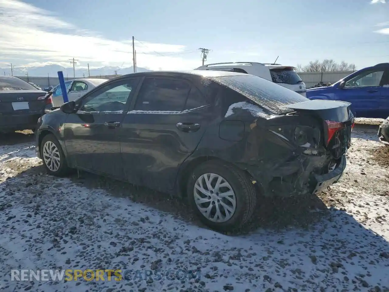 2 Photograph of a damaged car 2T1BURHE7KC199199 TOYOTA COROLLA 2019