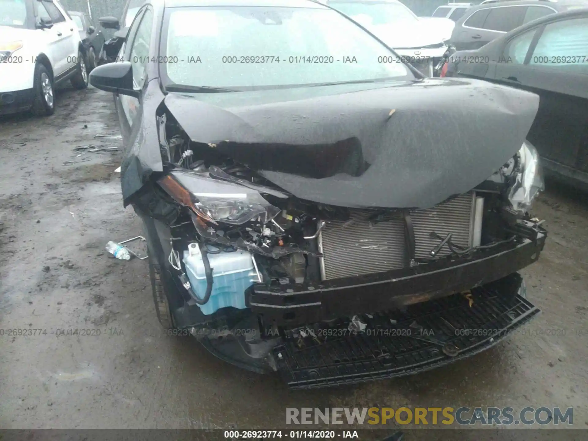 6 Photograph of a damaged car 2T1BURHE7KC203865 TOYOTA COROLLA 2019