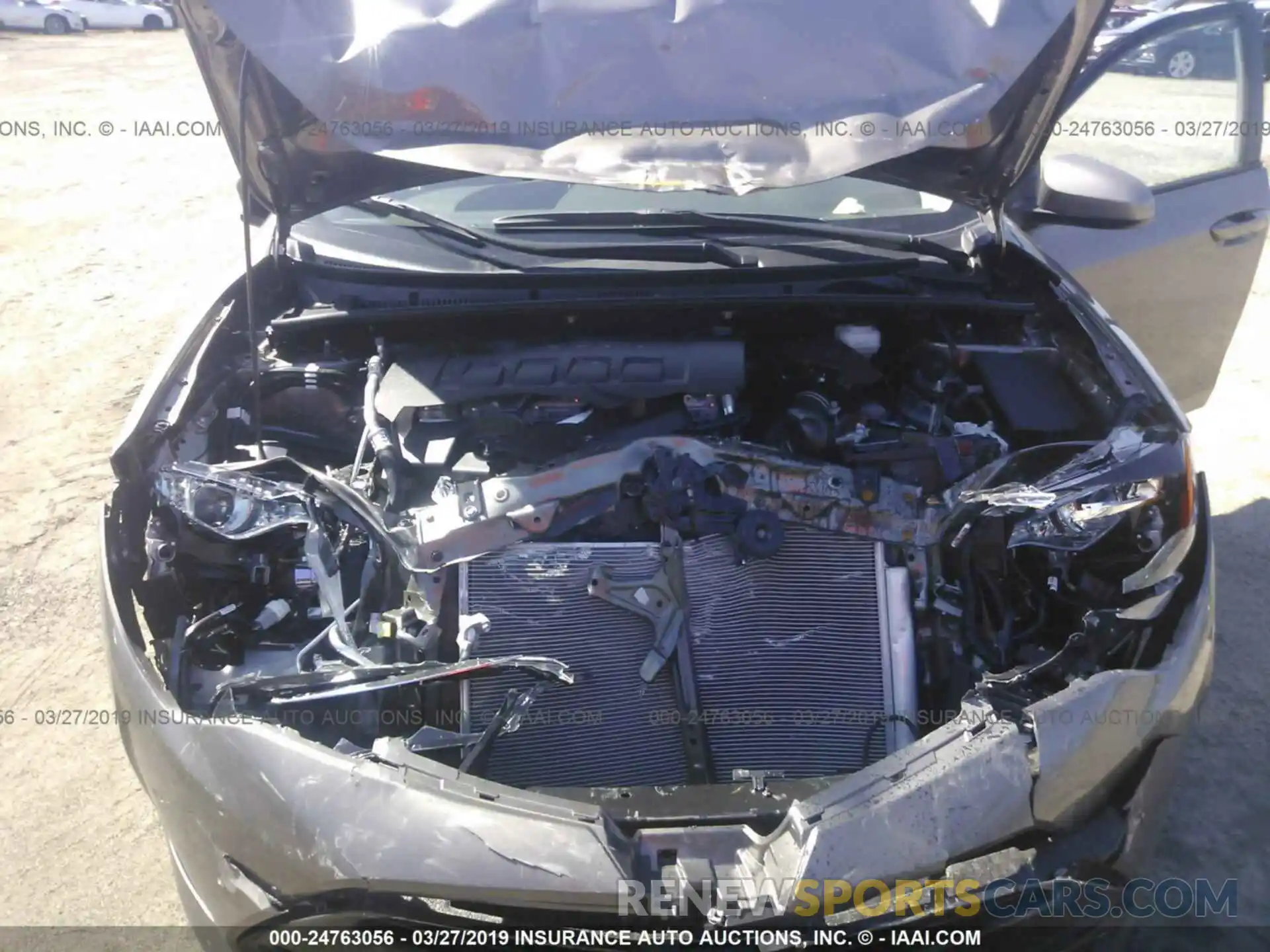10 Photograph of a damaged car 2T1BURHE7KC205261 TOYOTA COROLLA 2019