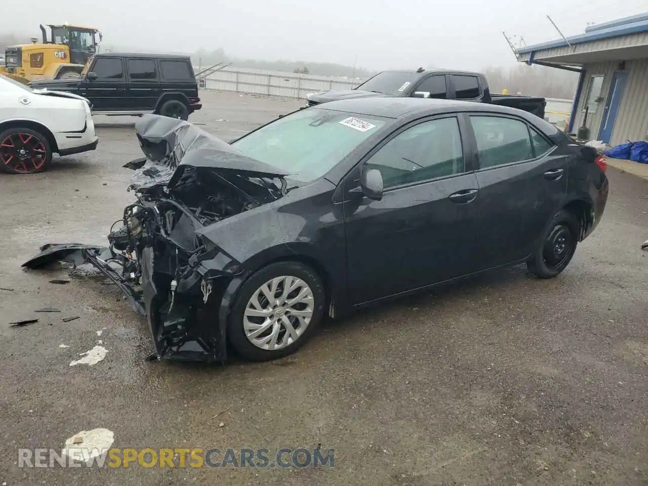 1 Photograph of a damaged car 2T1BURHE7KC209231 TOYOTA COROLLA 2019