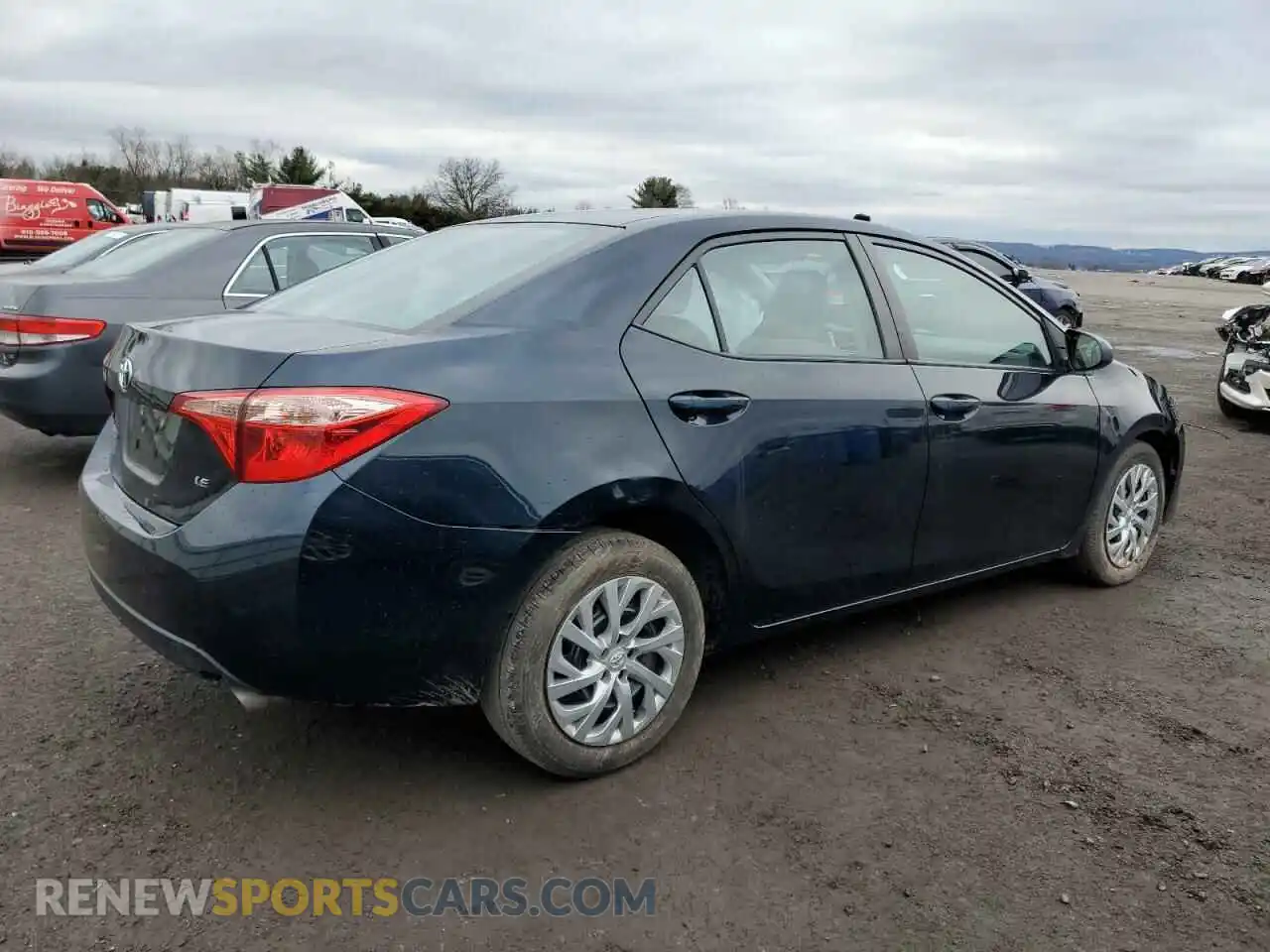 3 Photograph of a damaged car 2T1BURHE7KC211870 TOYOTA COROLLA 2019