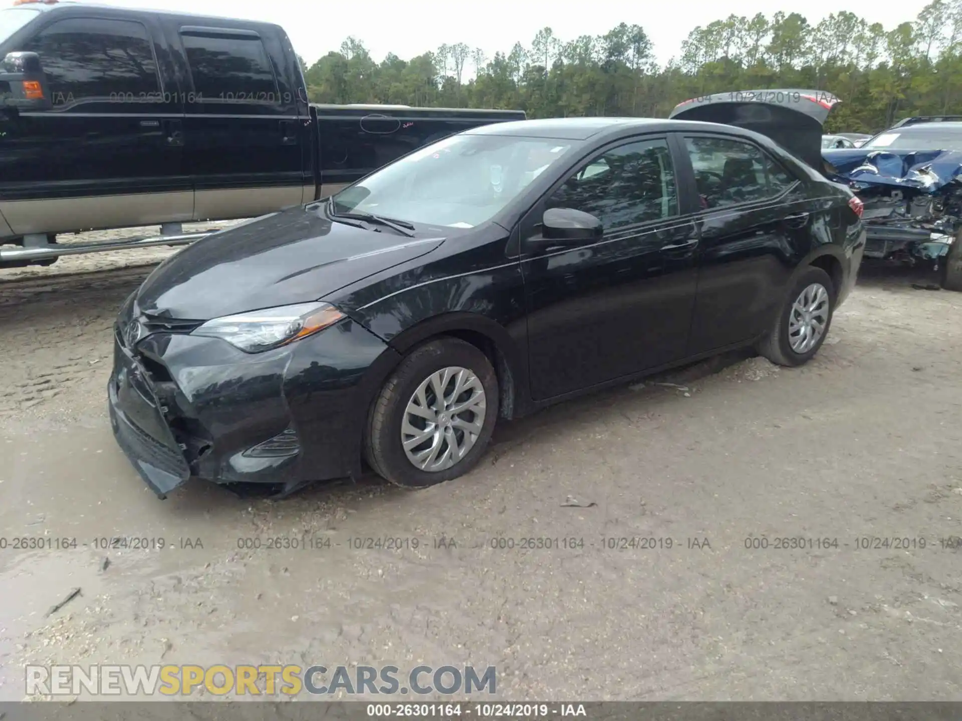 2 Photograph of a damaged car 2T1BURHE7KC221475 TOYOTA COROLLA 2019