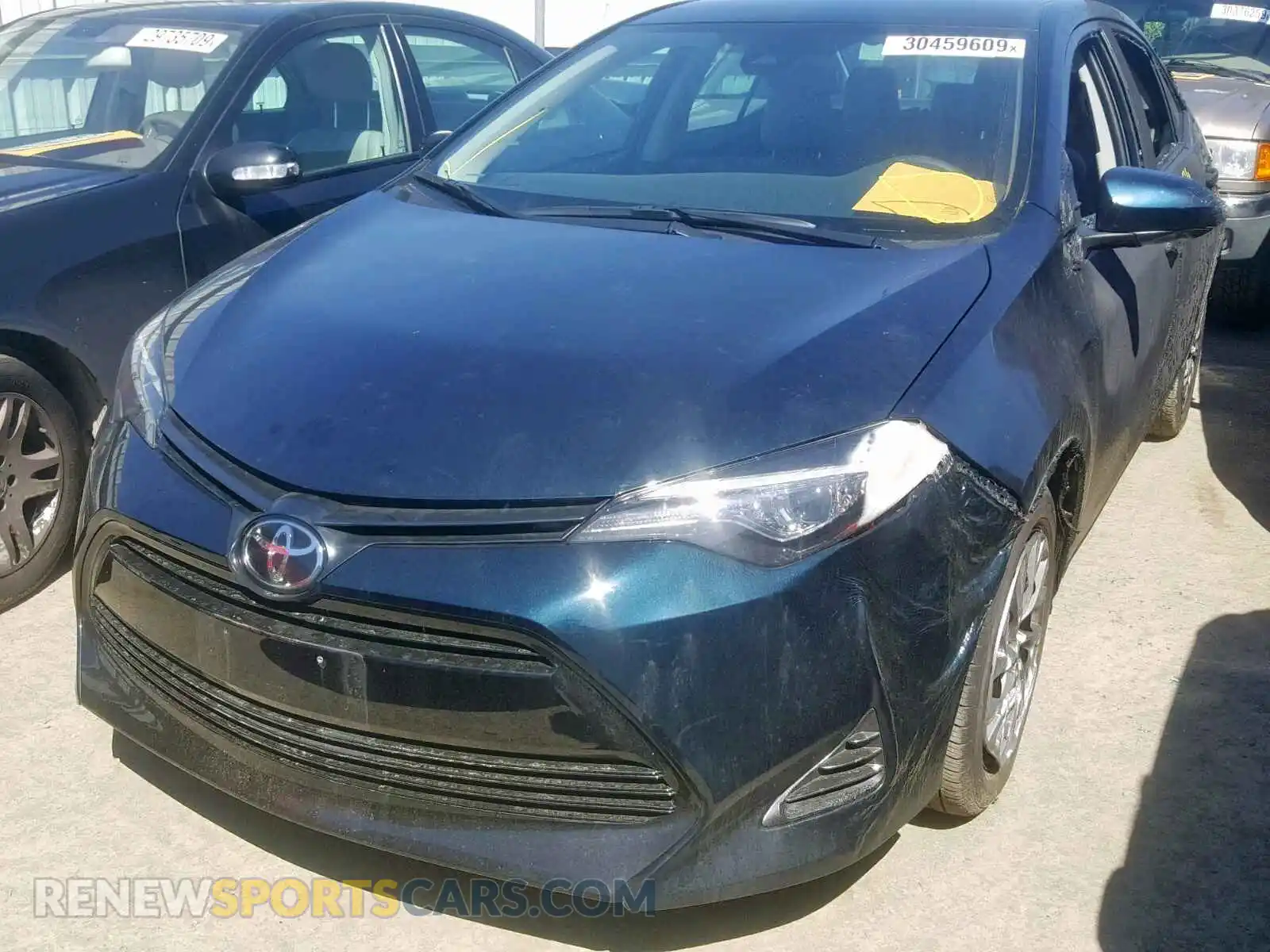 2 Photograph of a damaged car 2T1BURHE7KC226630 TOYOTA COROLLA 2019