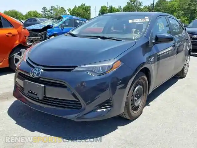 2 Photograph of a damaged car 2T1BURHE7KC227048 TOYOTA COROLLA 2019