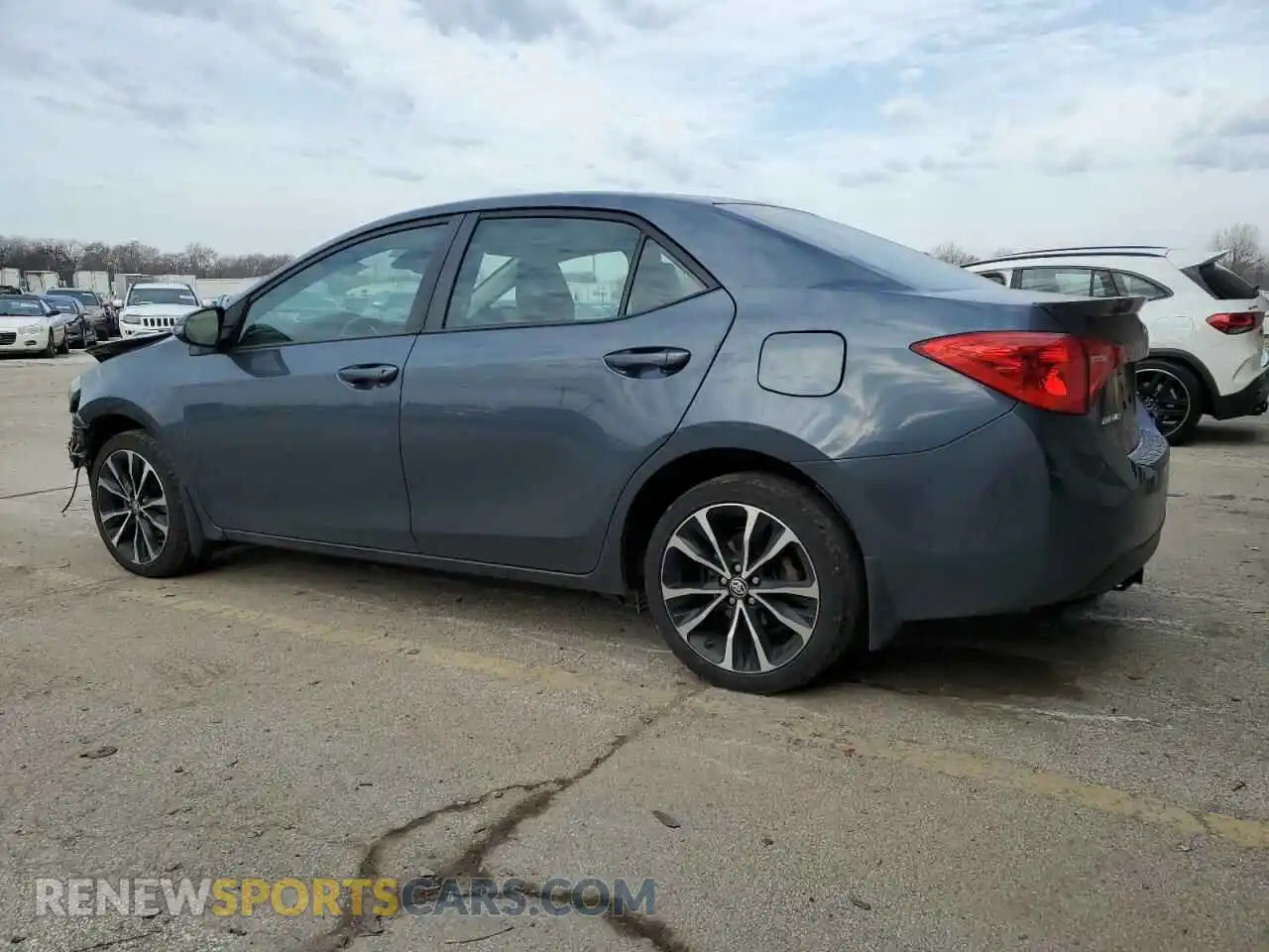 2 Photograph of a damaged car 2T1BURHE7KC227955 TOYOTA COROLLA 2019